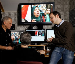 WSJ(1/25) In Egypt, Televising the Revolution