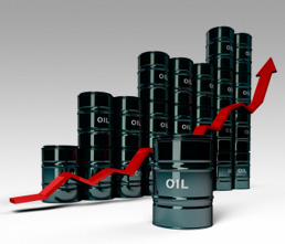Oil prices reach near record highs despite market glut
